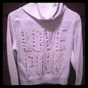 Victoria’s Secret PINK Zip Up Jacket - Size Medium